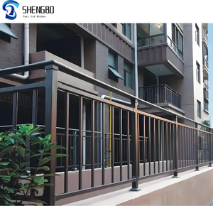 Stainless Steel Aluminum Railing Accessories Tempered Glass Balustrade Easy-to-Install for Hotels Malls Apartments Balconies <strong>PVC</strong> - Product Image 6