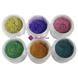 Sáng Pritty Pearlescent Pigment Đối Mặt Mỹ Phẩm Trang Điểm Bột - Product Image 5
