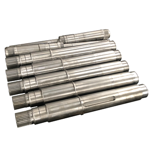 接受定制花键输入轴OEM轮轴，采用优质材料和热处理工艺 - Product Image 2