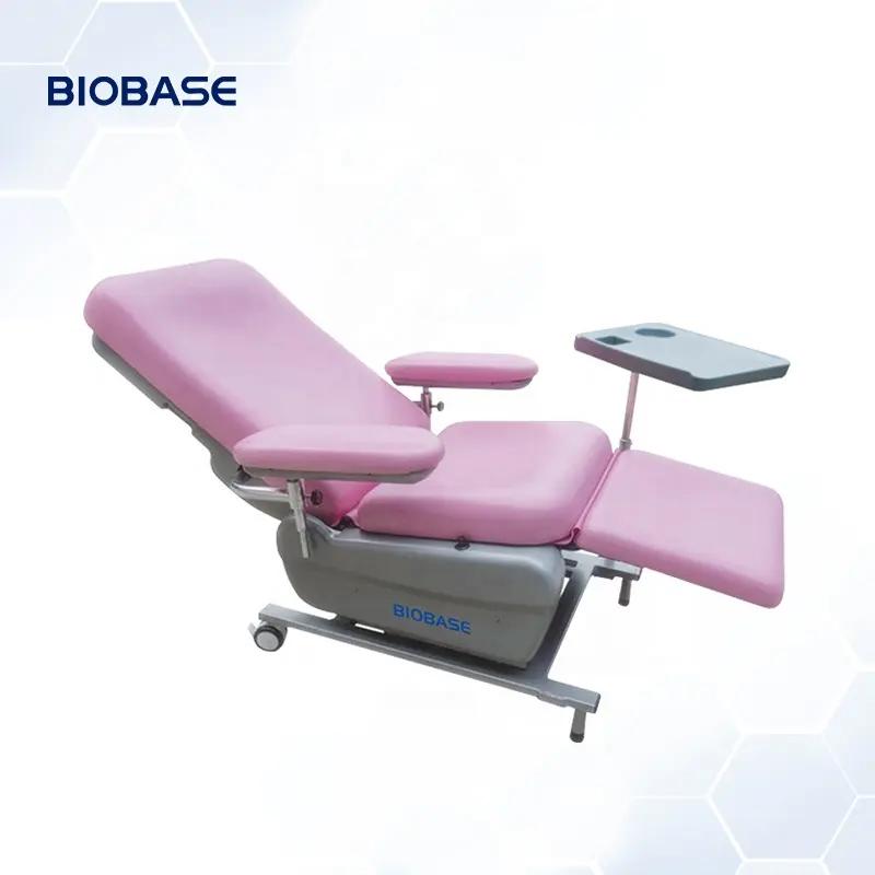 BIOBASE-silla médica de extracción de sangre para hospital, banco de sangre, instrucciones
