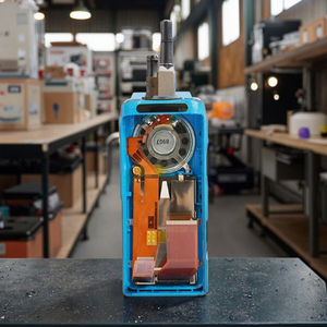 Синий Сменный Чехол для HT1250 GP380EX радио с динамиком и ЖК-дисплеем - Product Image 4