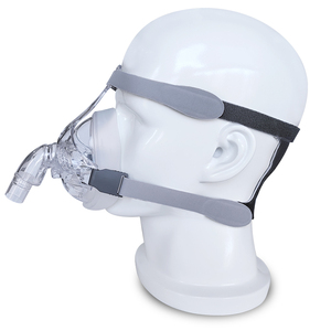 หน้ากาก CPAP BIPAP แบบเต็มหน้า,หน้ากากซิลิกอนเบาะหยุดหายใจขณะนอนหลับระบบบำบัด Rescomf Vented หน้ากากเต็มหน้า FM003 - Product Image 4