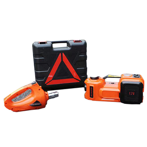 Fabrika doğrudan 12V elektrikli jak Set genel Model lastik değişimi acil durum araçları dahil hidrolik makas krikolar Max yükleme 5T - Product Image 5