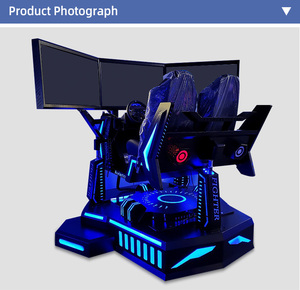 2座三屏赛车模拟器虚拟现实驾驶体验三轴赛车游戏机 - Product Image 4