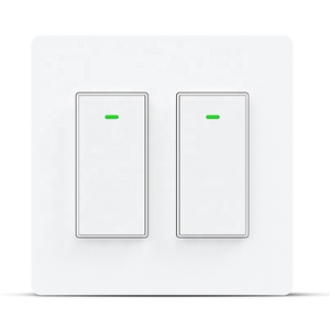 ODM/OEM amerika akıllı ışık anahtarı tek kutuplu WiFi akıllı anahtar fiziksel düğme anahtarı Alexa ve Google ev ile çalışır - Product Image 2