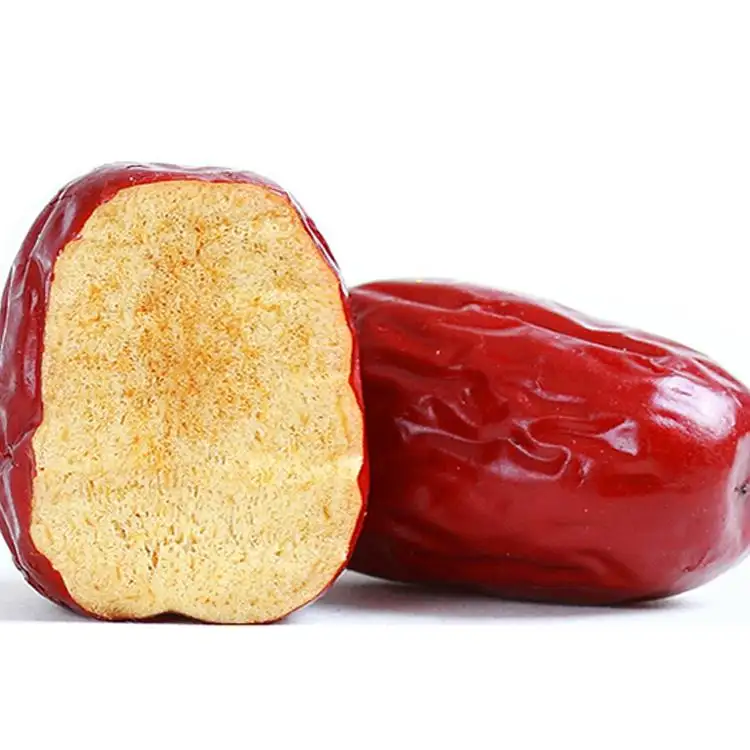 Date chinoise de Jujube de taille Jumbo, rouge miel doux, Fruits de Jujube, dattes rouges sèches