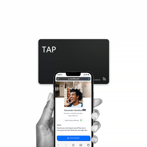 Programmier bare PVC-Geschenk karten mit 13,56 MHz und QR-Code S50 S70 Druckbare ID-Karten für soziale Medien - Product Image 3