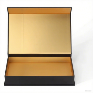 Tùy Chỉnh Wedding Dress Hộp Vàng Lá Từ Có Thể Gập Lại Sóng Hội Đồng Quản Trị Bao Bì Miếng Bọt Biển Lót UV In Ấn Cao-End - Product Image 5