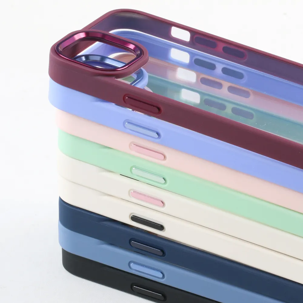 מוצרים נמכרים העליון 2023 צבע ורוד פגוש טלפון סלולרי מקרים עבור iPhone 14 pro מקסימום 15 במקרה ברור