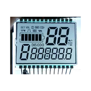 Display LCD personalizzato 3.3V 4 5 6 cifre HTN TN 22 perni in metallo 7 segmenti Display da Shenzhen per Display di segmento - Product Image 4