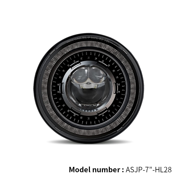 Phare universel 7 pouces LHD/RHD#02