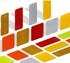 <strong>3M</strong> Reflective Sheeting Car Reflective <strong>Vinyl</strong> Anti-collision Warning <strong>Sign</strong> Material Night Reflective Strip Stickers - Product Image 1