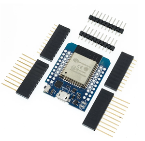 WeMos D1 Mini ESP8266 ESP32 ESP-WROOM-32 WIFI BT Modul CP2104 Entwicklungs platine mit Stiften DIY Kit - Product Image 2