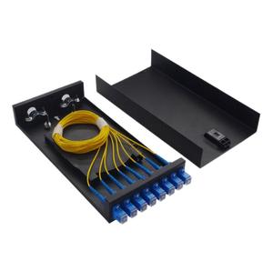 8 puertos 8 Core Mini ODF caja de terminación de fibra Sc Puerto ODF para FTTX para uso de red y panel de conexión de fibra óptica - Product Image 2