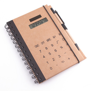 Cuaderno de notas de contabilidad multifuncional de alta calidad, cuaderno de calculadora ecológico creativo, juego de cuaderno de regalo publicitario personalizado - Product Image 3