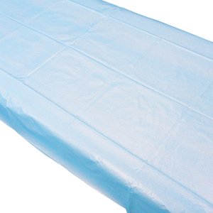 <span class=keywords><strong>2025</strong></span> mới dùng một lần 40 "x 72" màu xanh đồng bằng Y Tế BệNh Viện tấm ga trải giường cáng không thấm nước oilproof PE nhiều lớp EOS - Product Image 6