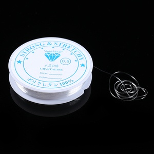 0.4-1.0mm Elastic Cord Beading Thread Stretch <strong>String</strong> Fibre Crafting Line for Jewelry Making DIY Seed Beads Jewelry Making V155 - Product Image 4