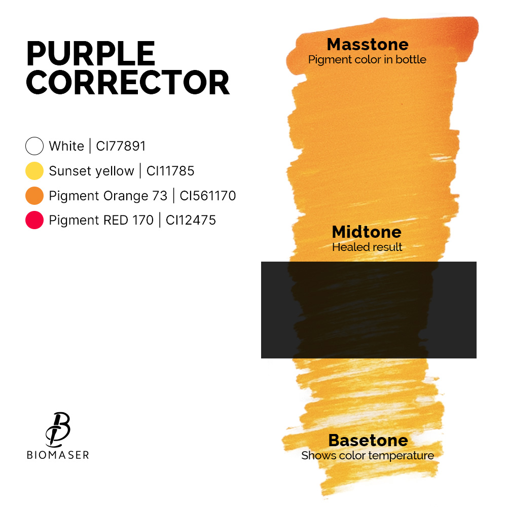 Corrector morado