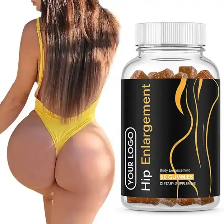 OEM private label hip butt gummies ingrandimento dell'anca gommoso glutei bbl gummies