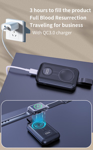 高容量2-in-1 Apple Watch充電器とパワーバンククロスボーダー対応10W Type-CインターフェイスLI-Polymerバッテリー - Product Image 4