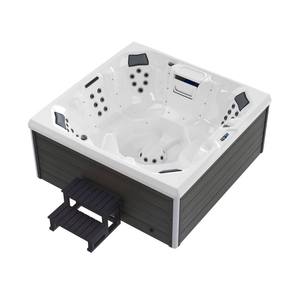 Diseño moderno 6 personas acrílico Whirlpool Spa bañera de hidromasaje SISTEMA DE Control Balboa 2m de longitud instalación independiente características de masaje - Product Image 5