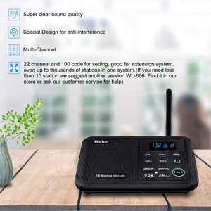 <strong>Intercoms</strong> <strong>Wireless</strong> for Home 5280 Feet Range 10 Channel 3 Code <strong>Intercom</strong> Communication <strong>Wireless</strong> <strong>Intercom</strong> <strong>System</strong> Home