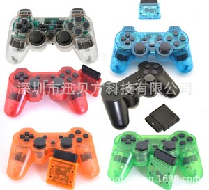 PS2ゲームパッド用ワイヤレスコントローラーPS2ゲームコンソールジョイスティック用2.4Gパッドジョイパッド