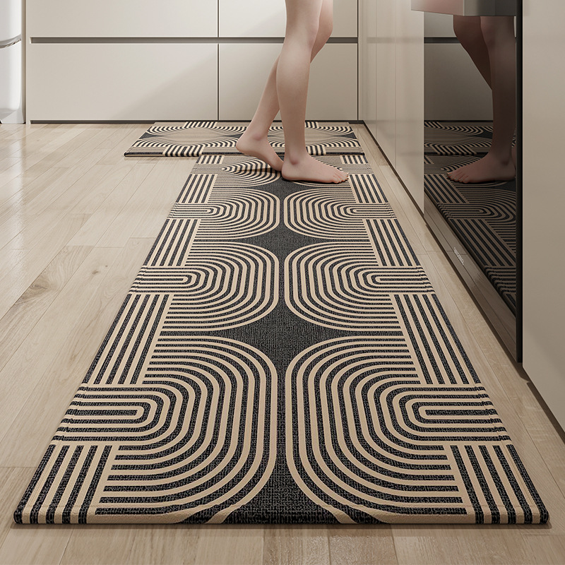 Semelle en caoutchouc velours de coton bambou - Twilight Shore