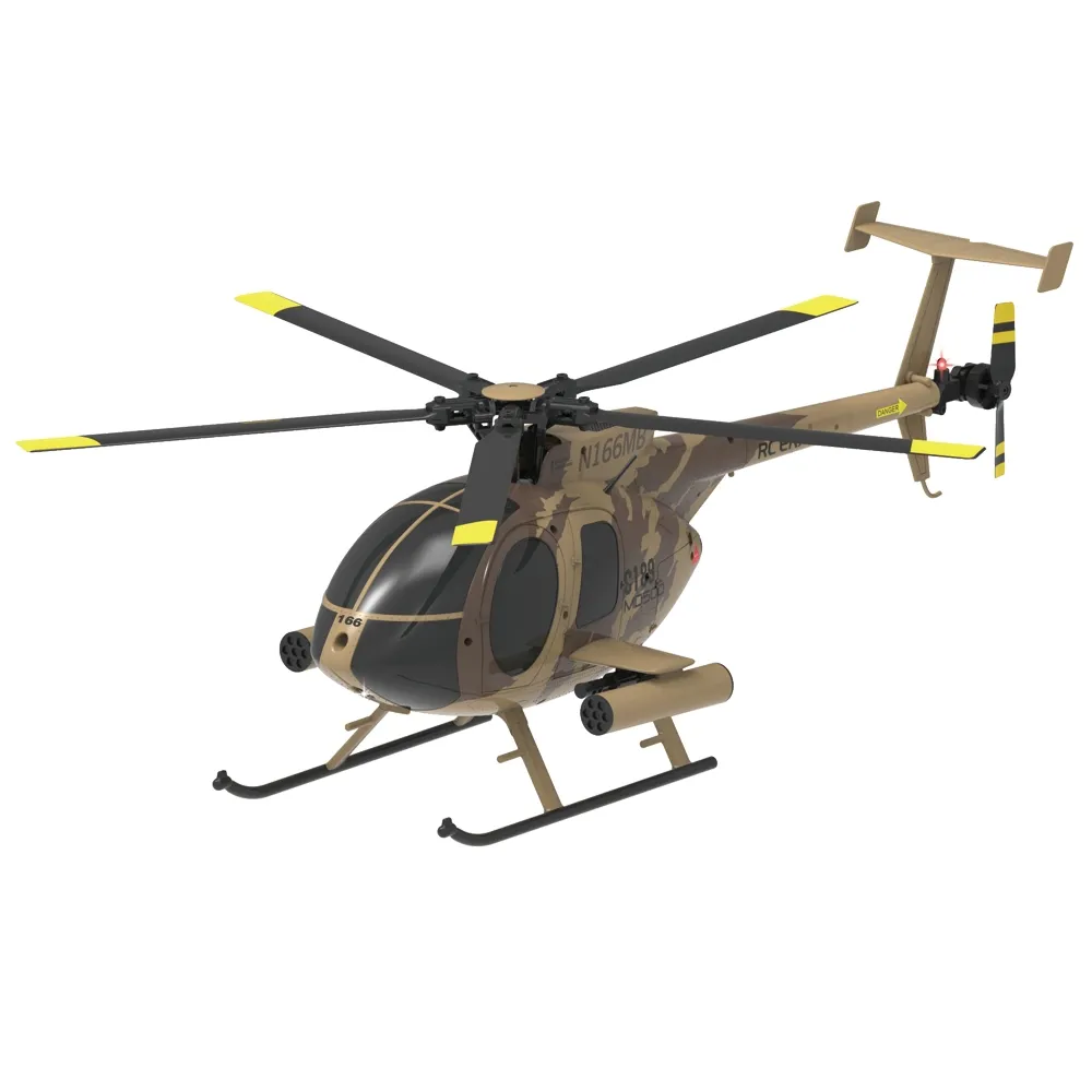 Nouveau 1:28 C189 oiseau RC Hélicoptère MD500 Double Moteur Brushless Simulation 6 Axes Gyro Hélicoptère Modèle Jouets