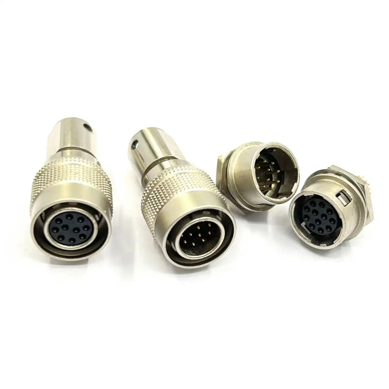 HR10 Hirose replacement 6 Pin Male Connector with female contacts Audio Video Camera Plug