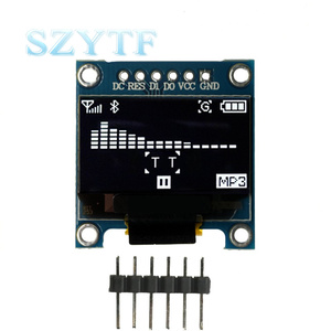SSD136 0,96 Zoll 6Pin 12864 SPI IIC I2C Digitale OLED-LCD-Anzeige modul platine Für Arduino 51 SMT32-Laufwerk Gelb Blau Weiß