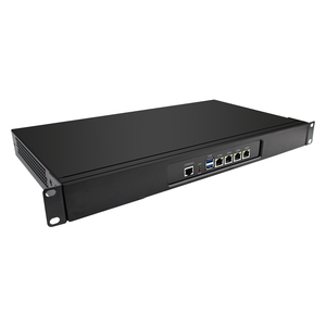 BKHD OEM1Uラックマウントソフトルーティング4LANIntelN100ファイアウォールVPNエッジゲートウェイネットワークアプライアンスPfsense Linux Windows11 - Product Image 1