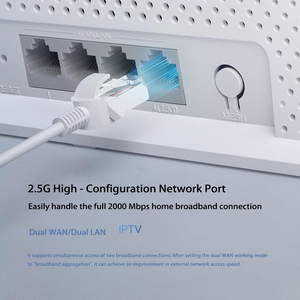 Original for Xiaomi Mijia BE5000 Router <strong>Wi</strong>-<strong>Fi</strong> 7 2.4/<strong>5GHz</strong> Dual-Frequency Mesh 2.5G High-Speed LAN Port IPTV OFDMA Home Firewall - Product Image 4