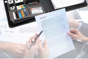 A4 Power Bank Manager Clip Mobile Power Notebook Charging Folder Board <strong>Contract</strong> <strong>Book</strong> Zipper Bag Customization - Product Image 6