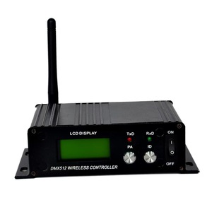 Transmisor receptor DMX inalámbrico, pantalla Digital LCD, 2,4G