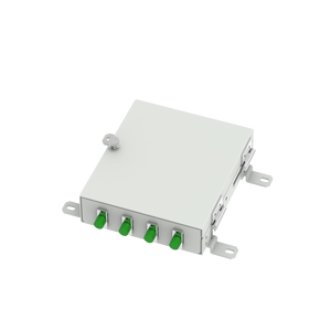 กล่องเทอร์มินัล FTTH แบบ APC Type 4แกนอุปกรณ์กระจายไฟเบอร์ออปติกที่ใช้เครือข่าย SC - Product Image 5