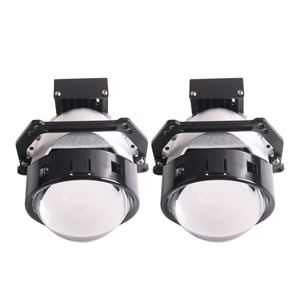 Yeni F50 Led projektör Lens far en kısa 116W 5500K yüksek güç 3 inç Bi Led Lens far ampulü otomatik ışık sistemi - Product Image 1