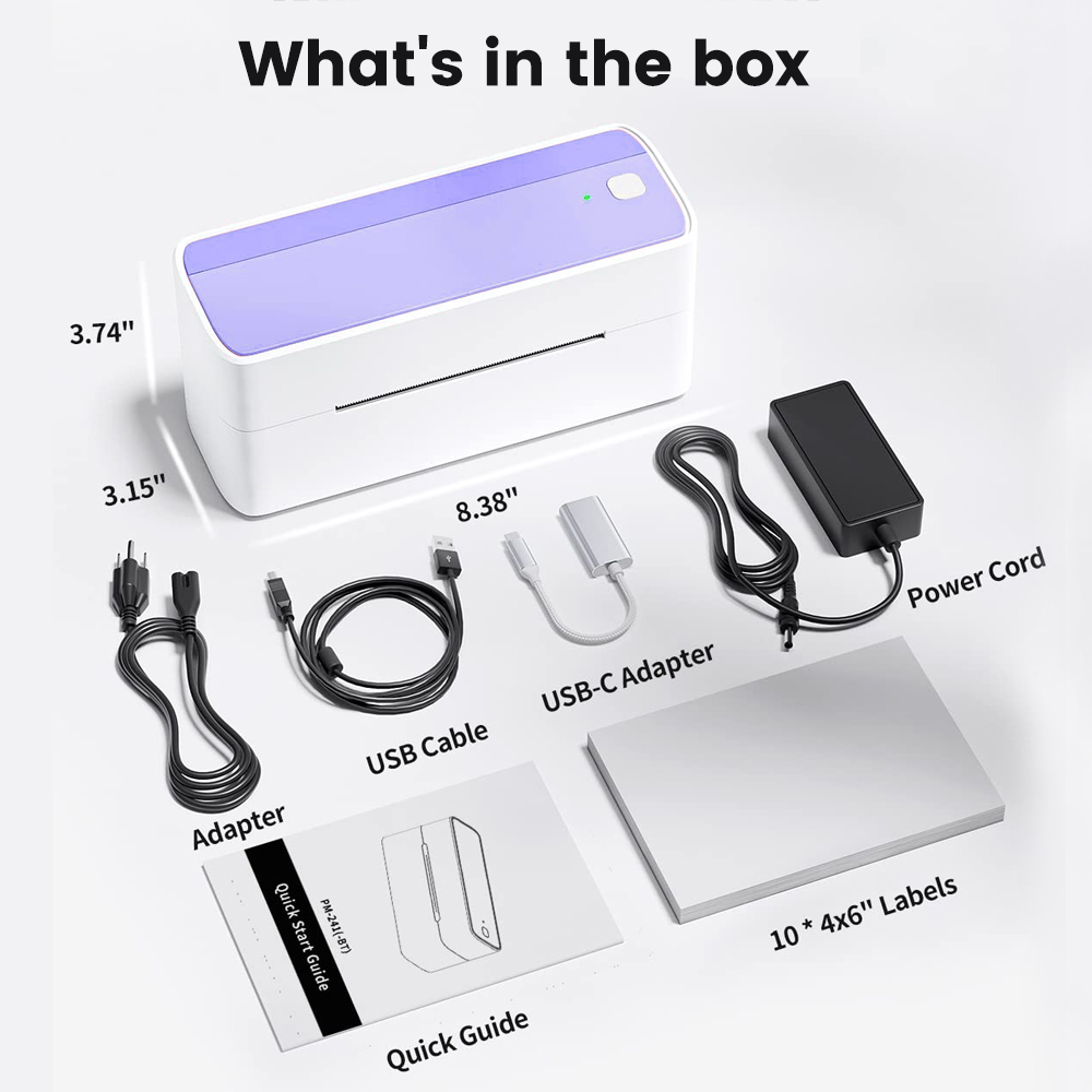 White purple (with 10 sheets of 4*6 sheets)