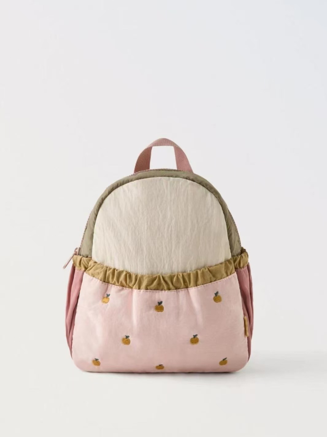 embroidered backpack