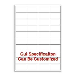 Chất lượng tốt 210x297 tự dính Matte bù đắp giấy <span class=keywords><strong>A4</strong></span> Kích thước máy in phun in ấn Sticker giấy 8.5 ''x 11'' tấm nhãn cho vận chuyển - Product Image 3