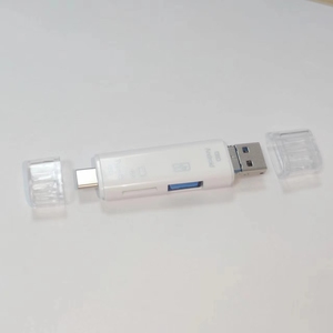 适用于安卓笔记本电脑坞站OTG C型适配器的OTG读卡器5合1 USB2.0 C型USB微型USB标清/TF存储卡读卡器 - Product Image 4
