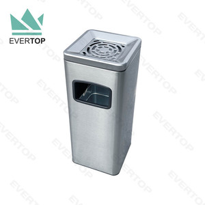 DB-102 küllük-Top kare atık konteyner kamu çöp tenekesi çöp kovası mutfak çöp ticari çöp tenekesi çöp tenekesi - Product Image 1