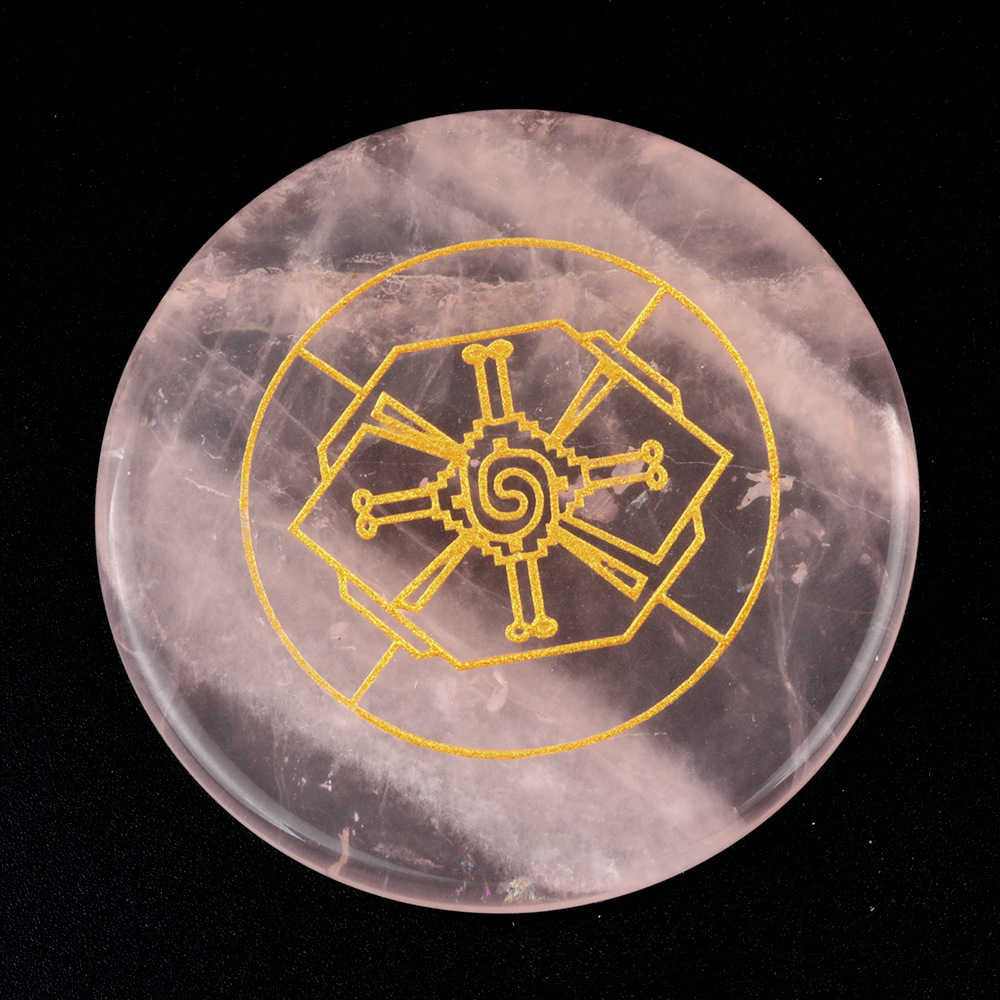 Rose quartz hunaku style
