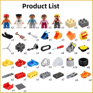 Không. 45002 tương thích lớn hạt <span class=keywords><strong>x</strong></span>ây dựng khối Vít bộ mutational kỹ thuật câu đố phù hợp với đồ chơi - Product Image 3