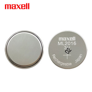 MAXELL ML2016 akıllı cihazlar için uygun şarj edilebilir 3V düğme hücre PLC endüstriyel controlbattery pil - Product Image 4