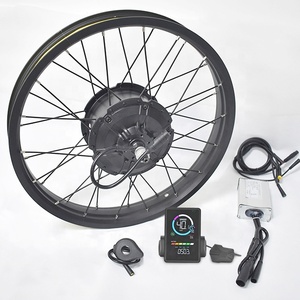 250W E-Bike-Motor-Umrüstsatz für Elektro fahrräder mit bürstenlosem LCD-Hub-Twist-Controller mit LED-Display-Lithium batterie - Product Image 1