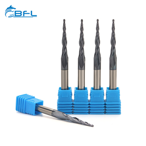 BFL Rắn Carbide Gỗ Router Bits Côn Bóng Mũi Endmill HRC55 Bull Mũi Phay Cutter Cho Chế Biến Gỗ - Product Image 6
