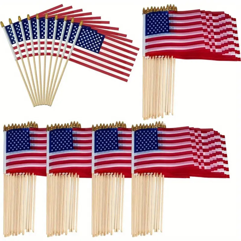 Drapeau américain à main