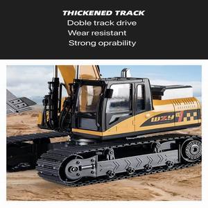 2.4Ghz 8ช่อง1:20 Rc รถขุดของเล่นวิศวกรรมรถโลหะผสมและพลาสติกการควบคุมระยะไกลขุดรถบรรทุกสำหรับของขวัญเด็ก - Product Image 4