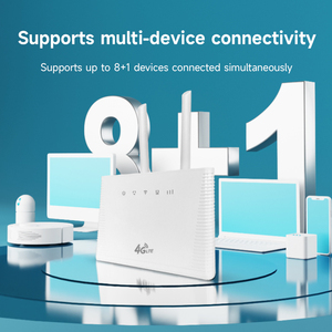 Individuation เราเตอร์มือถือ4G 802.11b 2.4GHz 150Mbps เราเตอร์ซิมการ์ด CPE สำหรับใช้ในบ้านไฟร์วอลล์ VPN 5g - Product Image 6